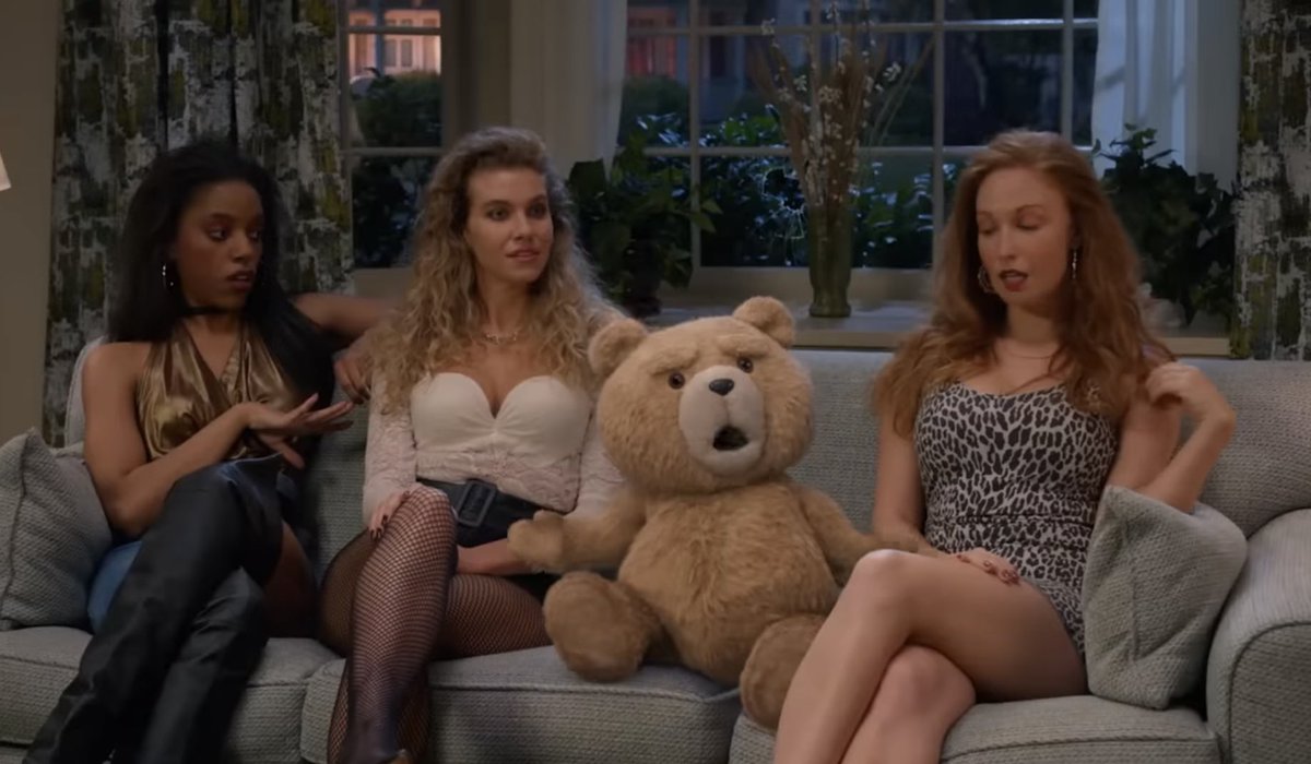 DiscussingFilm's tweet photo. The ‘TED’ prequel series premieres next week.
Are you excited? https://t.co/6ucOaJqUPZ