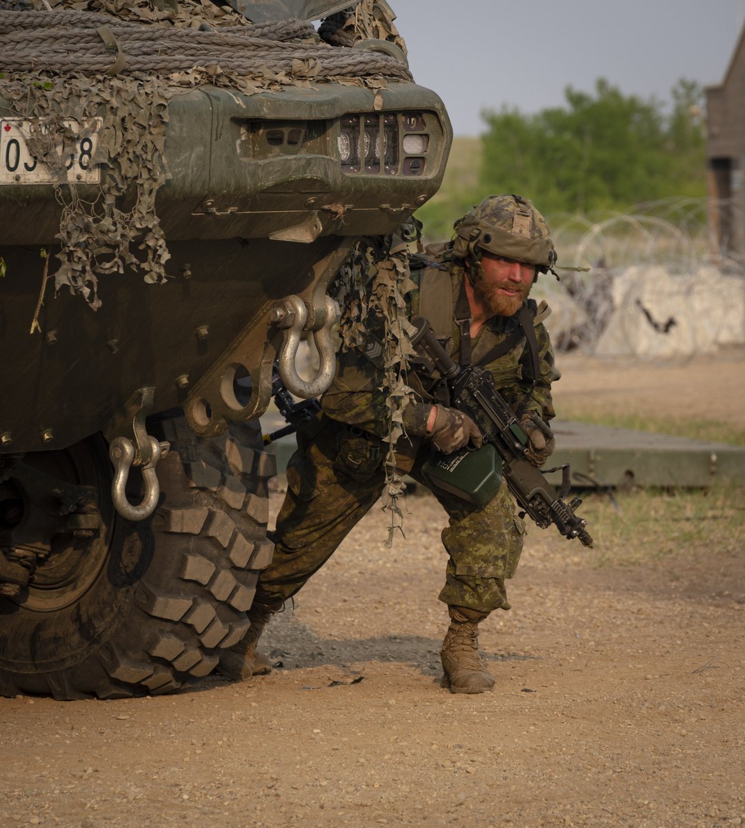 CdnArmyToday's tweet photo. Wainwright still looked like Wainwright, but for the participants of #ExMapleResolve last May, the sprawling training area in eastern Alberta had the distinct feel of a proxy for Ukraine. https://t.co/d7PTKzaure https://t.co/1ED1I4dXbV