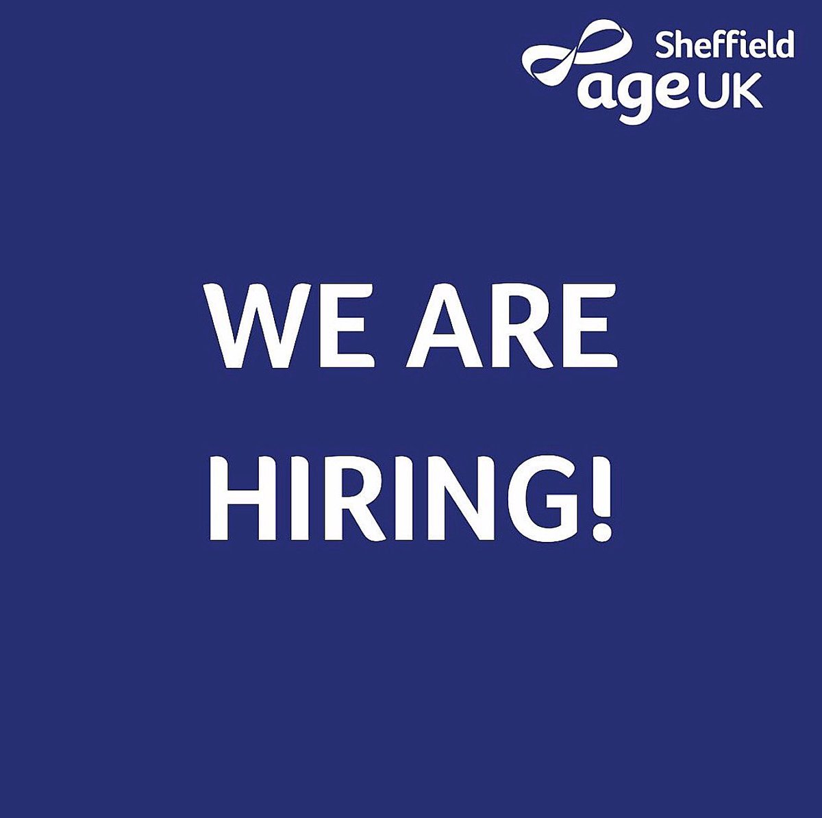 🎉New year, new role? Interested in making a difference for people in Sheffield? We want to hear from you! We have a range of opportunities in Information and Advice, Community Development and Independent Living Coordination: ageuk.org.uk/sheffield/abou…