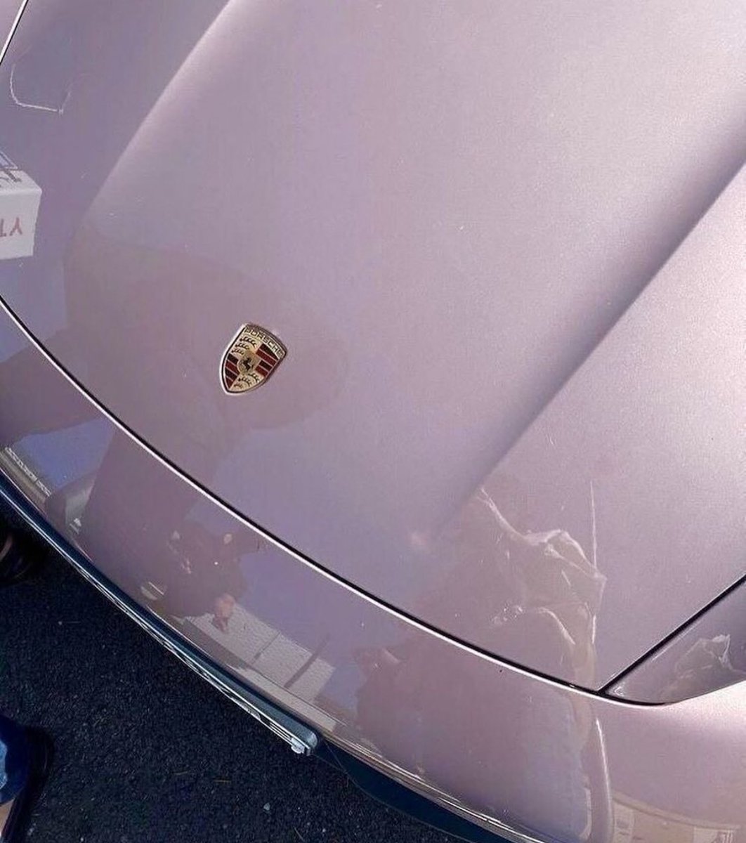 Pretty pink Porsche