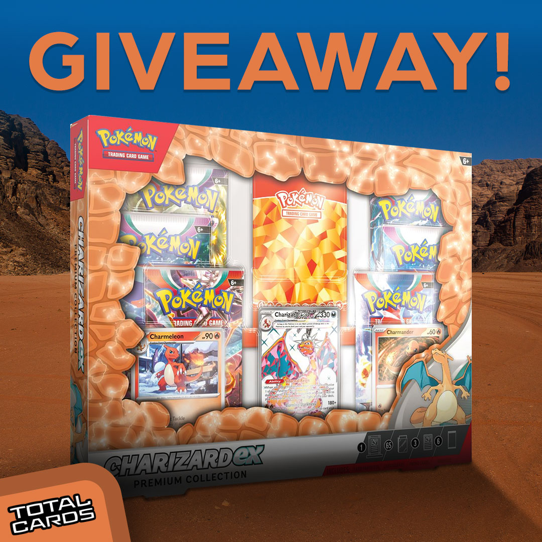 Total_Cards's tweet photo. Our latest giveaway is now live! If you want to be in with a chance of winning a Charizard ex Premium Collection then don't delay and enter now!
#giveaway #pokemon #charizard
https://t.co/LmaxGGg52e https://t.co/c0A6HlQRkq