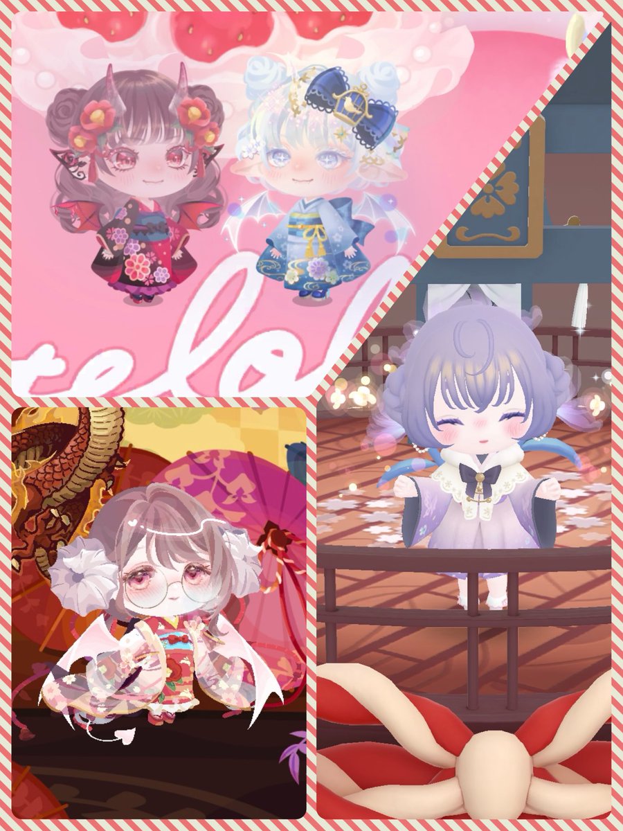 TokageParanoia's tweet photo. あけおめマイココネアプリたちです https://t.co/8uEORUttxd