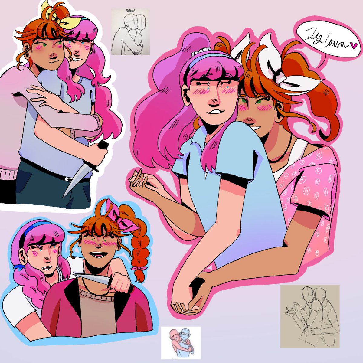 HoshuninEko's tweet photo. Killer Sapphics <3
#ManaLaura #SuMer #tropicalrougeprecure #lauralamer #art #drawing #manatsunatsumi #stuilly #scream #precurescreamau #screamprecureau https://t.co/kApzPNOfv8