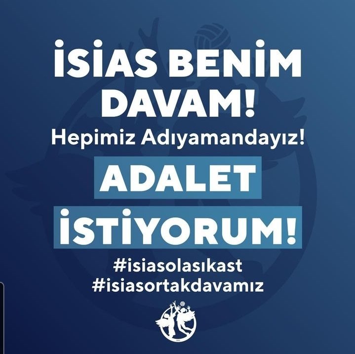 #isiasolasıkast 
#isiasortakdavamız 
Adalet istiyoruz hemen şimdi.