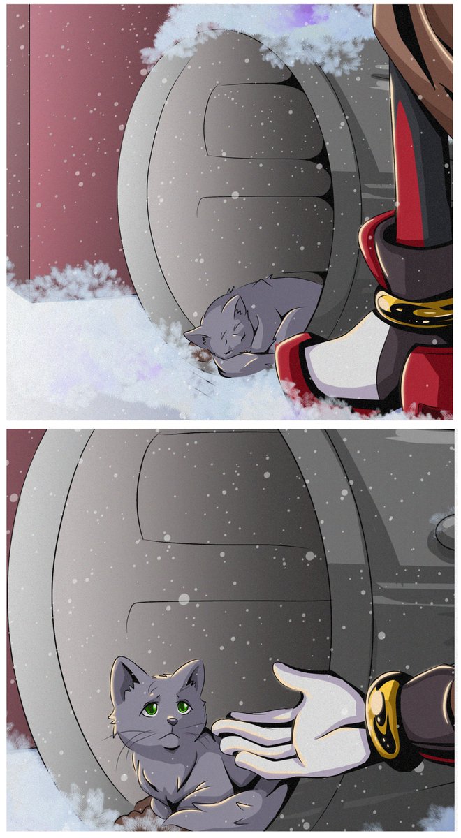 CrystalDiamondC's tweet photo. "Little Soul"

Let kindness guide your actions and love enter your heart this year. 💖

#ShadowTheHedgehog #SonicTheHedgehog #cat #NewYear2024 https://t.co/k8sSXH2XS4