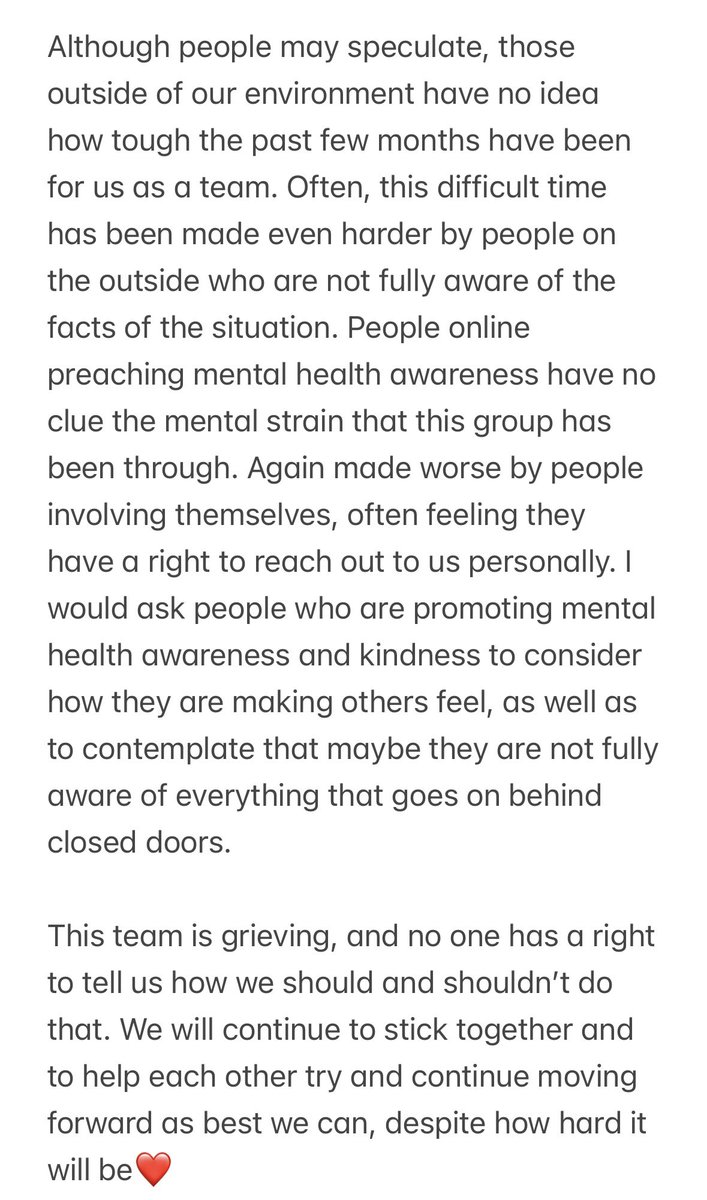 My recent thoughts on mental health awareness… Be kind❤️