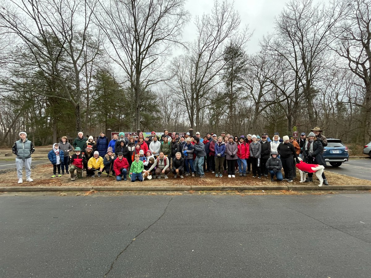 Nothing better than getting outside for fresh air and some exercise! Thank you to everyone who came out yesterday for a great First Hike of the new year. I was pleased to see so many familiar and new faces come out and thank you to @NOVA_Parks for being a great partner.