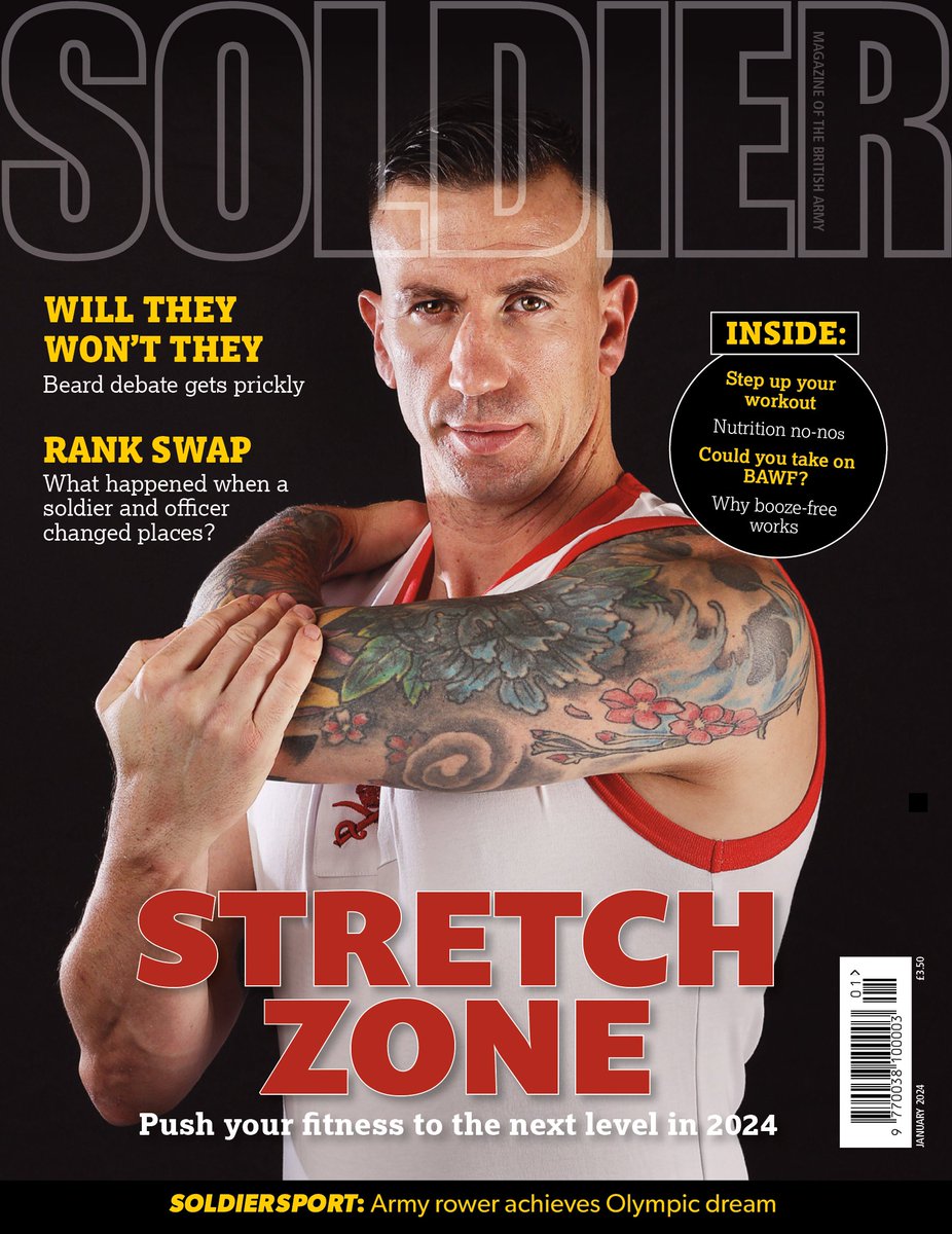 In our January issue: As Army PTIs share their new year fitness tips, Reservists are put through their paces for promotion and a soldier and officer trade jobs for a day. You can read the digital edition here edition.pagesuite-professional.co.uk/Launch.aspx?PB…