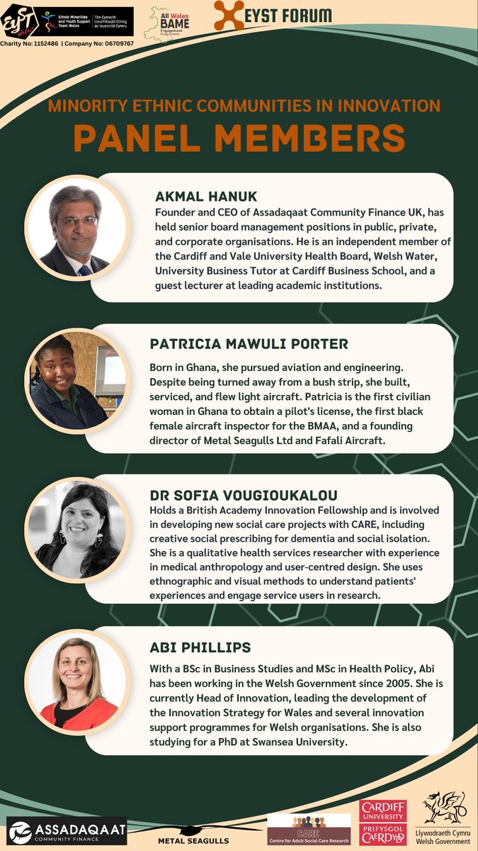AllWalesEYST's tweet photo. Join us at our next forum where we'll discuss diversity and the inclusion of ethnic minority communities in innovation in Wales.

Wednesday 10th Jan, 10.00-11.30am
Sign up here: https://t.co/xjezJY56tl

#Innovation #Business #ScienceAndTechnology #Environment #Economy https://t.co/8CcPMAp07r