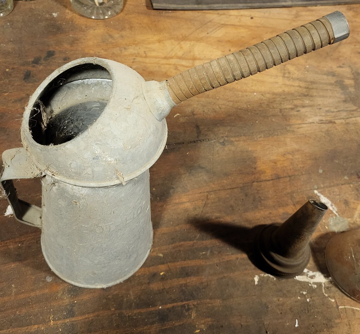 I got this from my dad.  Not sure if it was for oli or gas.