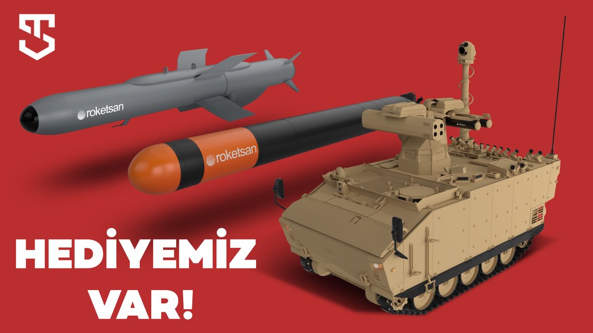 Hediyelerimiz Var! 🎁

Bu paylaşımımızın altına yorum atıp paylaşan ve <a href="/roketsan/">ROKETSAN</a>'ı takip eden takipçilerimizden seçeceğimiz 3 kişiye;

💢Kaideye Monteli CİRİT
💢AKYA Ağır Torpido
💢ÇAKIR Seyir Füzesi maketlerinden bir tanesini hediye edeceğiz.

Hediyelerin sahipleri, 8 Ocak