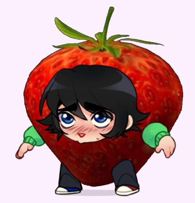 kitsune_neru's tweet photo. A strawberry charlie to start the year off right hehe~ 🍓✨💚

#ADSM #ADoubleSidedMirrorGame #ADoubleSidedMirrorVN #ADoubleSidedMirror #ADSMCharlie https://t.co/rQF4XXWtlf
