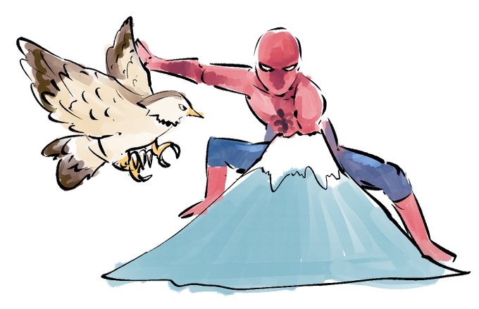 一富士二鷹三スパイダーマッ!
#odaibako_damenano104 