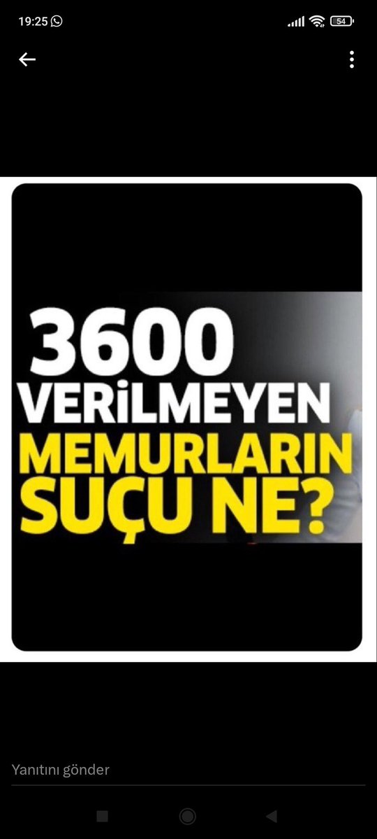 Sn.Cumhurbaşkanım,Bakan Bey #BirinciDereceye3600 ek gösterge için en kısa zamanda dedi.En kısa zaman ne zaman <a href="/RTErdogan/">Recep Tayyip Erdoğan</a> <a href="/memetsimsek/">Mehmet Simsek</a> <a href="/isikhanvedat/">Prof. Dr. Vedat Işıkhan</a> <a href="/eczozgurozel/">Özgür Özel</a> <a href="/avabdullahguler/">Abdullah Güler</a> <a href="/erkanakcay45/">Erkan Akçay</a>
<a href="/55erhanusta/">Dr. Erhan Usta</a> <a href="/_aliyalcin_/">Ali YALÇIN</a> <a href="/OnderKahveci/">Önder Kahveci</a>