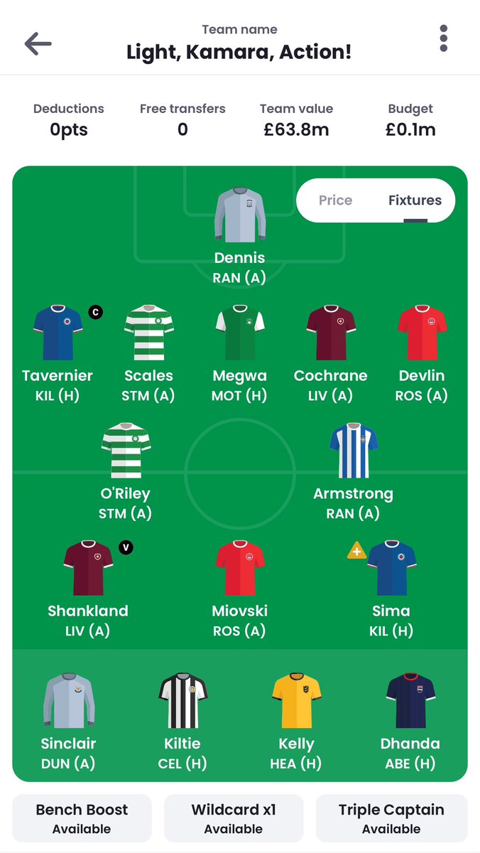 CleanSheetFPL's tweet photo. ๐ @FantasyScotland #GW22
โก๏ธ Miovski
โฌ
๏ธ Biereth
ยฉ๏ธ Tavernier
(V) Shankland
๐ 249th
๐ฆ ยฃ0.1m
๐ช๐ป Good luck everyone
#FantasyScotland #FPL #FPLCommunity https://t.co/UWpmUmcxNv