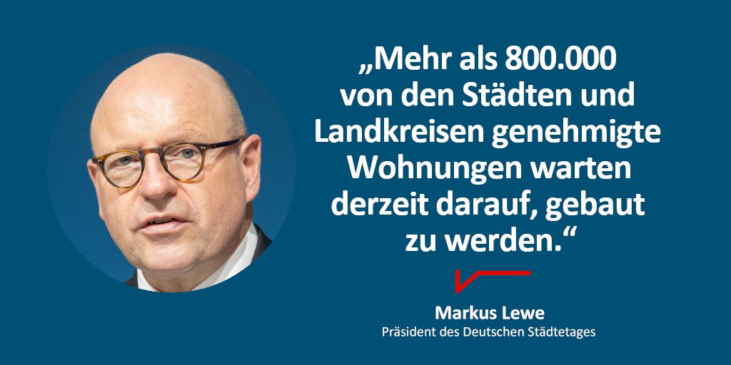 Wege aus der #Wohnungsbau-Krise: <a href="/staedtetag/">Deutscher Städtetag</a>-Präsident Markus Lewe schlägt im Interview mit <a href="/AZ_Augsburg/">AugsburgerAllgemeine</a> u.a. erleichterte Finanzierung für Bauvorhaben, stärkeren Zugriff für Städte auf unbebautes #Bauland &amp; mehr Unterstützung beim Wohnungstausch vor.
staedtetag.de/presse/intervi…