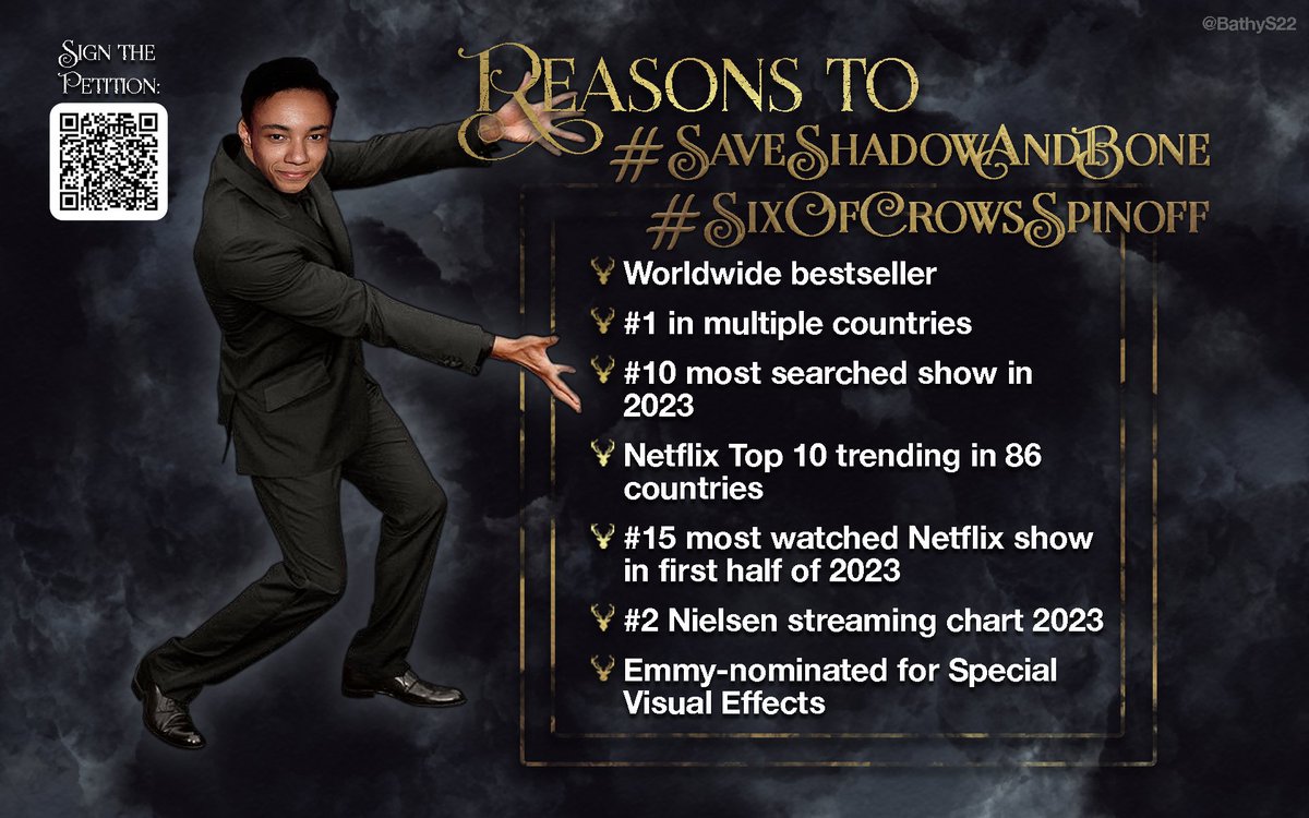 Ashla_36's tweet image. When &quot;Joining the list: Shadow and Bone 3 and Six of Crows spinoff&quot;? @netflix 
#SaveShadowAndBone #SixOfCrowsSpinoff
#Fabrikator