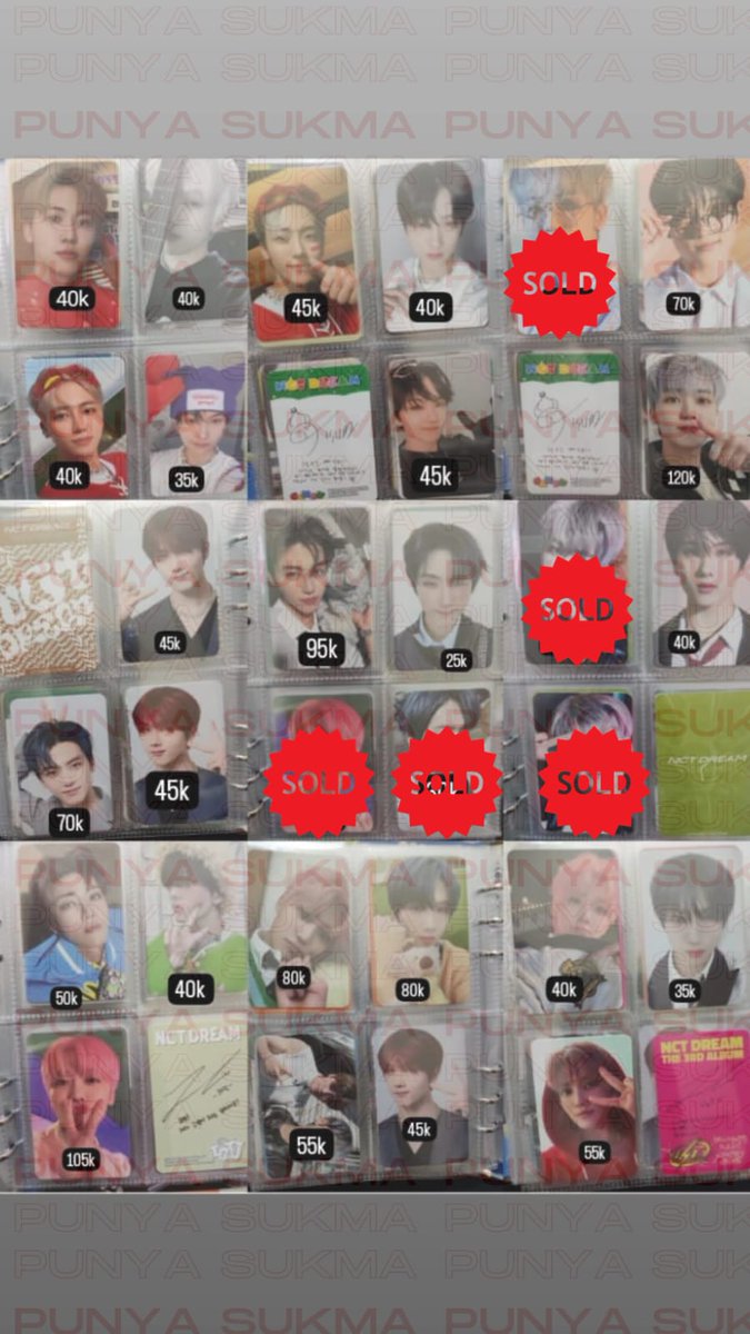 HiloHazelnutz's tweet photo. Ꮺ wts photocard nct / want to sale pc nct dream 

💌 rd Ina 
📍dom Bekasi, Ina
💸 price on pict 
🛒 co shopee
✖️ exc pack 

wts pc Mark Renjun Jeno Haechan Jaemin Chenle Jisung https://t.co/zc7hm098Bk