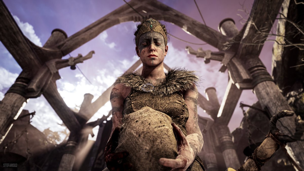 Stefans02's tweet photo. Recently finished Hellblade: Senua's Sacrifice! Just a few years to late but man, what an awesome experience. 😍 

And ofcourse couldn't resist to take.. ''some'' screenshots. Here's a few, and way more to come to @Stefanscreens02! ⚠️😊 https://t.co/86mdcYcnvK