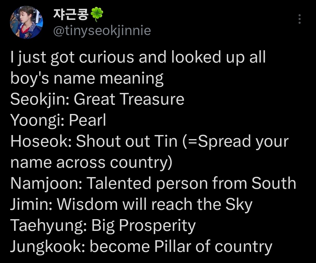 anotherunperson's tweet photo. his parents knew what they were doing naming him yoongi ((tbh all their parents went off with the names didn't they )) https://t.co/33Ph4aHsBj