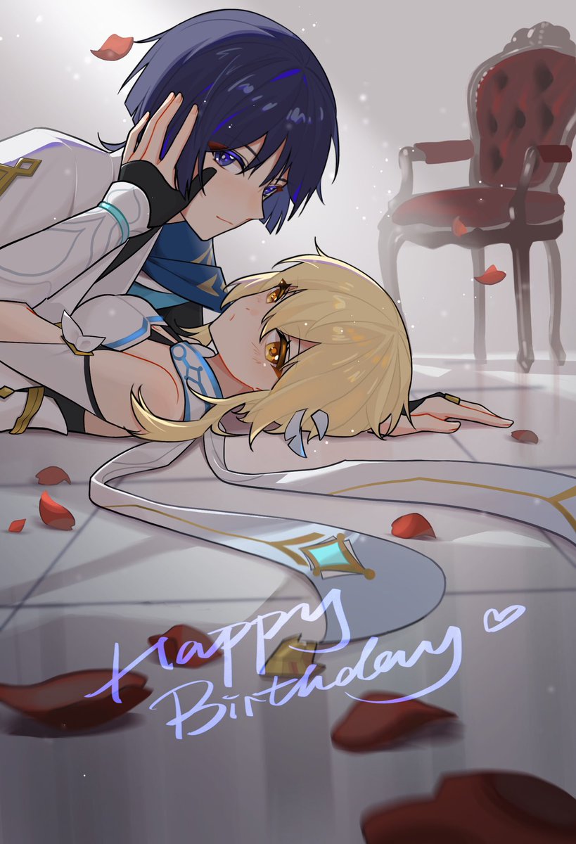 kuromaiiiii's tweet photo. ☂️お誕生日おめでとう🎂😊
#放浪者誕生祭2024
#放蛍 #scaralumi https://t.co/6enHb6cnVX
