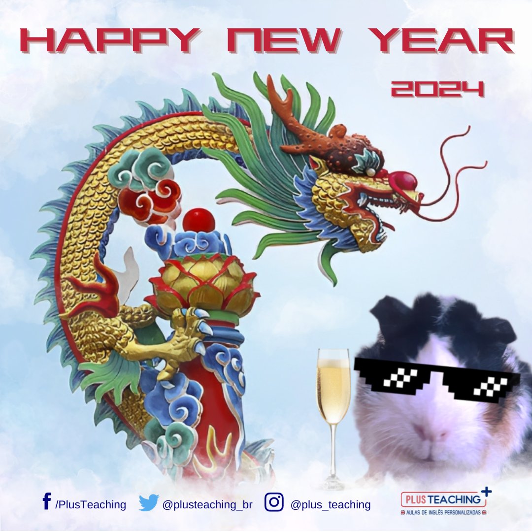 plusteaching_br's tweet photo. #HappyNewYear #EnglishLanguage #EnglishLearning 
2024 🎆 https://t.co/y2iTLHz5yr