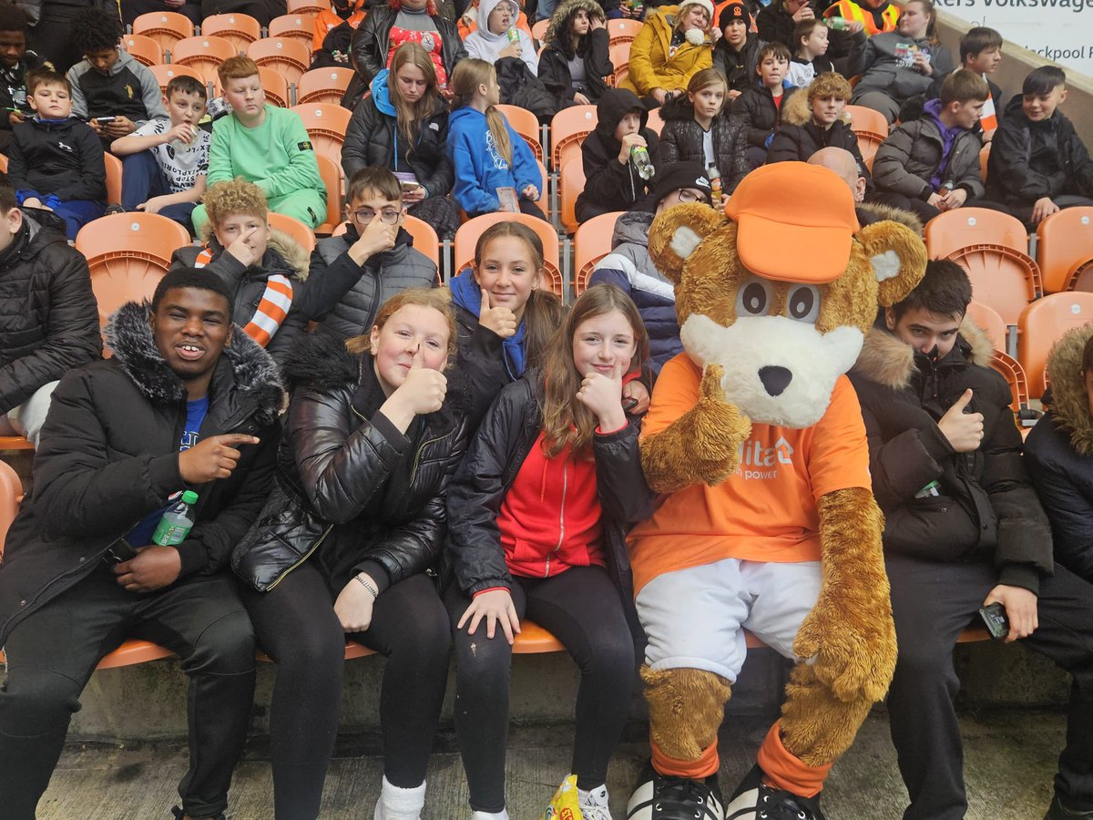 BFCCT_'s tweet photo. Thanks to support from our Community Ticket Sponsor @LiontrustHeroes we were able to invite our #PLKicks HAF participants to a @BlackpoolFC game over Christmas! 

For more information on our free football sessions please visit: https://t.co/8y6dG2BF7s 

#HAF2023 https://t.co/7K8w4mEHn6