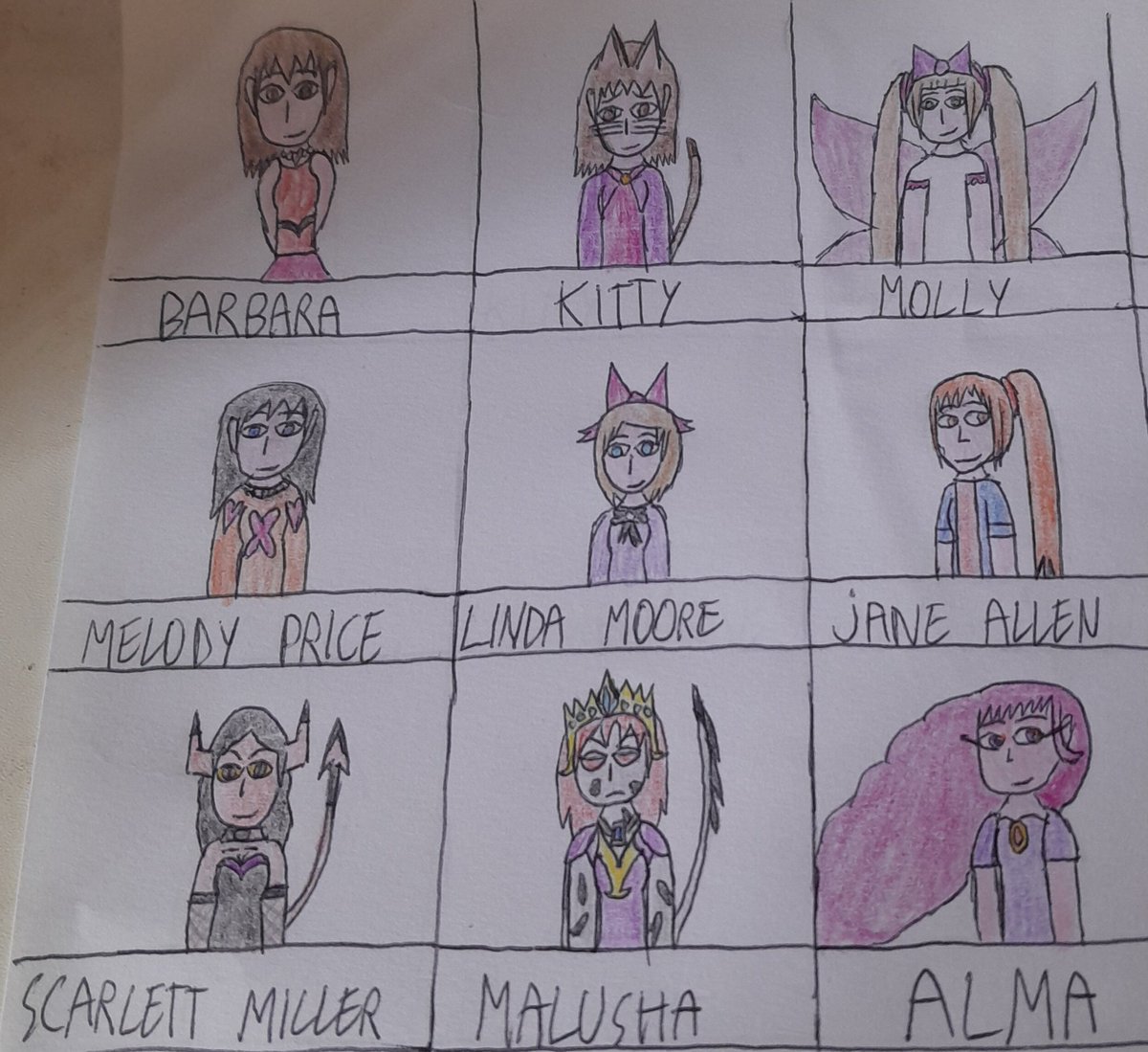 MarcellAZeddA's tweet photo. Ask anything to my ocs. They will answer honestly. The first two pics are the female ones and the other two are the male ones. #HelluvaBossOC #queenmalusha #einarthealienboss #empressoftheuniverse https://t.co/MH9E3FSY3x