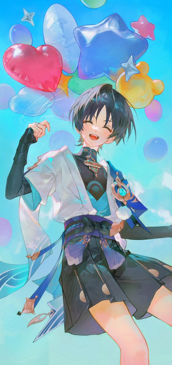 #放浪者生誕祭2024 #放浪者誕生祭2024 #Genshinlmpact #wanderer 
생일 축하해~🎉