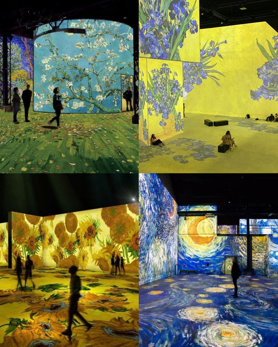a van gogh experience 🌻