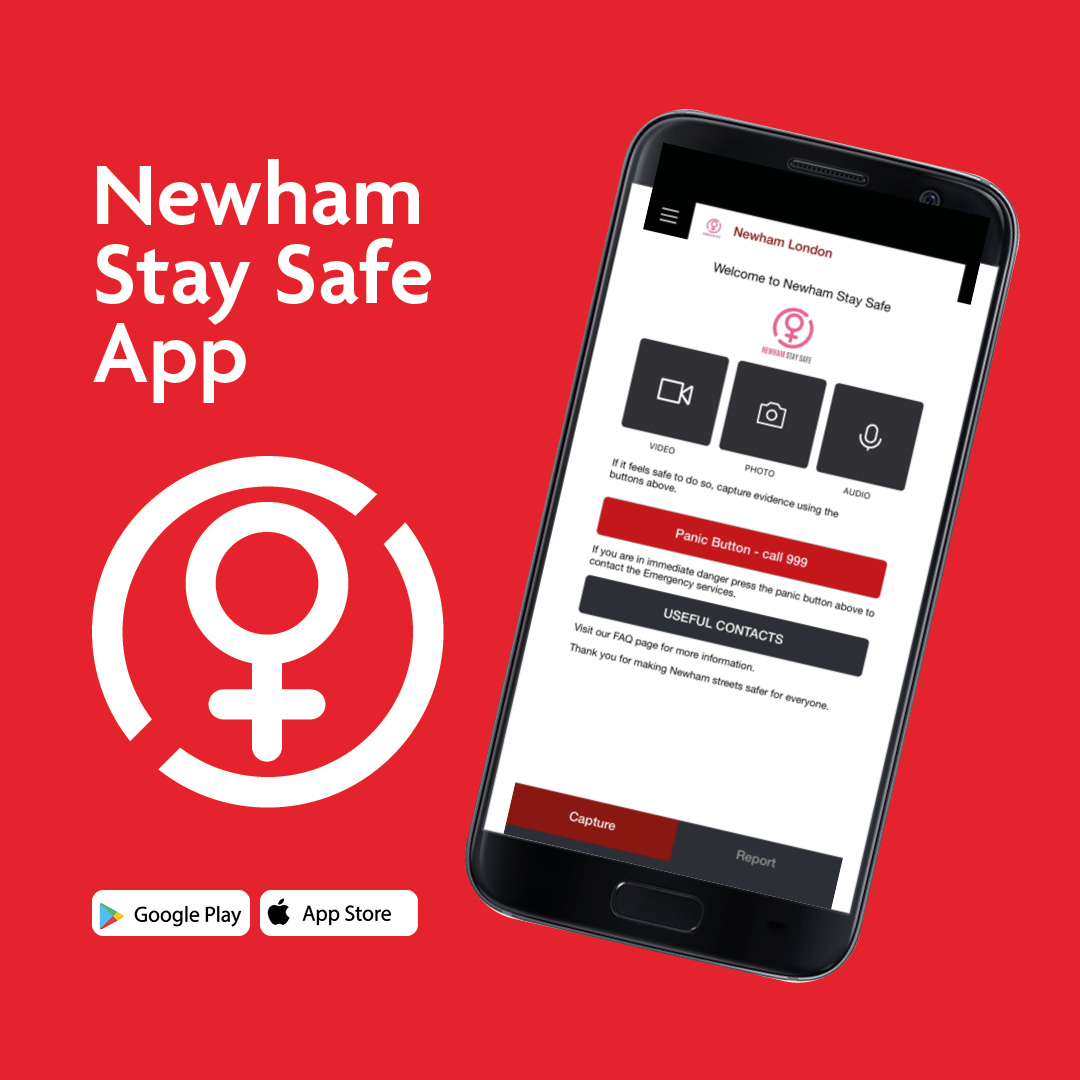 There are many ways you can help women in Newham stay safe. One of the ways you can help is by downloading the Newham safety App and report any safety issues you know. Visit our pages to find out more about women's safety. orlo.uk/mg7lk