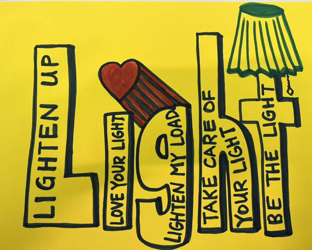 My word for 2024: LIGHT  #OneWord2024