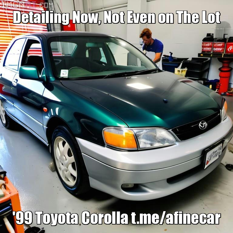1999corollaSOL's tweet photo. We're just getting it ready to go.
#FineCar
https://t.co/vYhQ0ab78A https://t.co/LuGMlsVFfy