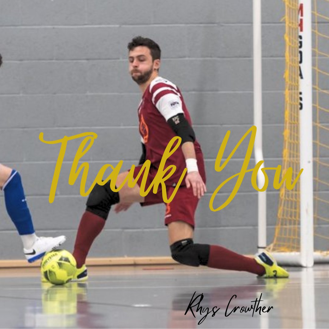 Departure ✈️ 

We see <a href="/RhysCrowther/">Rhys Crowther</a> leave for pastures new as he will be joining <a href="/InspiredFutsal/">Inspired Futsal</a> and we wish him all the best for the future.
Rhys has been a fantastic servant for the club joining In 2020 and represented BFC across Tier 1, 2 &amp; 3 👏

Good Luck Rhys 🙌