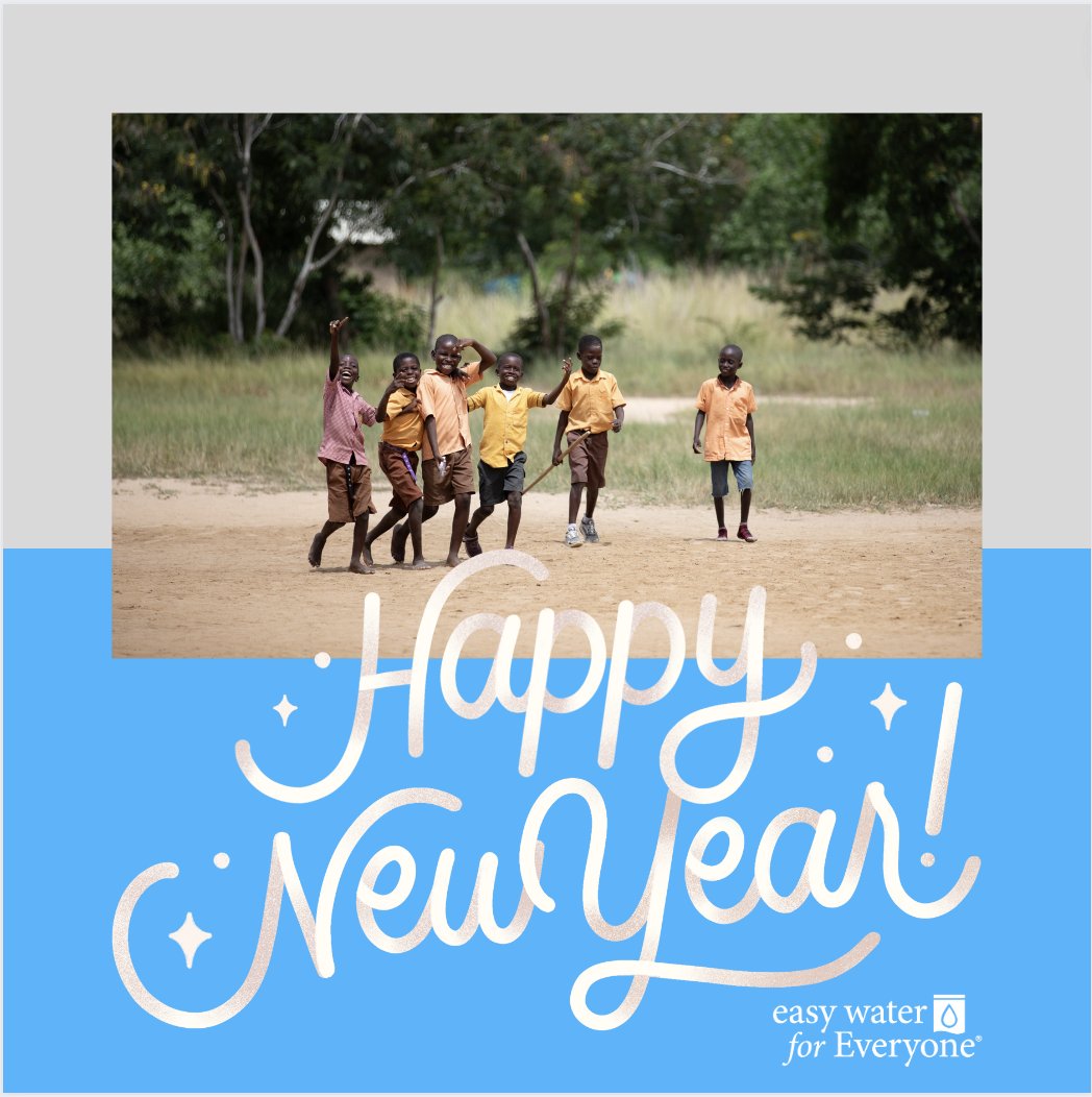 EasyWater_'s tweet photo. Wishing everyone a joyous New Year filled with abundant happiness and the refreshing flow of easy water for all. May the coming year bring waves of positivity and prosperity to every corner of our lives!

#happynewyear #2023 #cleanwaterforall #watercrisis https://t.co/fU3KAB5D8i