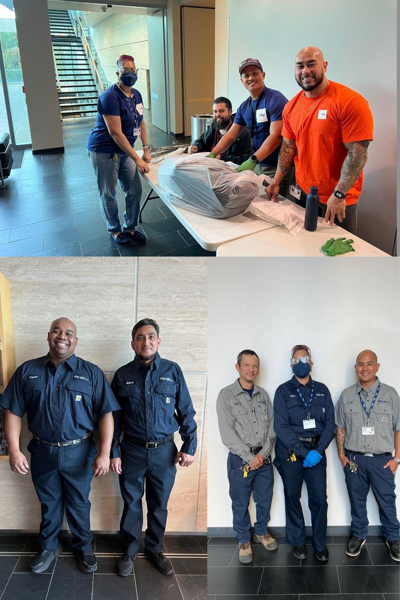 Facilities employees have transitioned to new uniforms. The primary difference between the old uniforms and the new unit-specific uniforms lies in the style and a higher technology material. Pants with a multitude of  pockets and built-in kneepad cushions are popular.