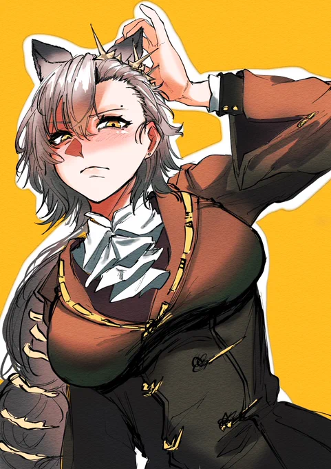 寝る前のラクガキペナンスつっよい。#Arknights #アークナイツ #明日方舟 