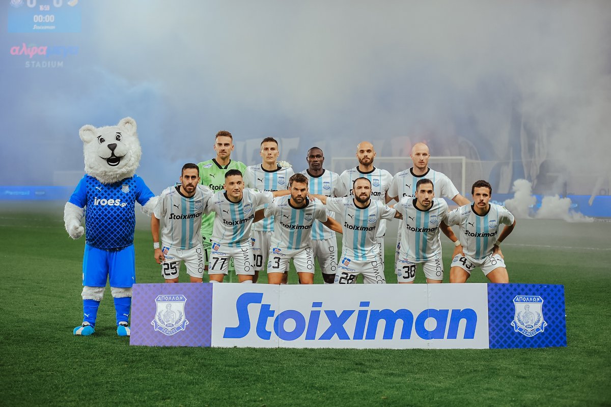 APOLLONOFFICIAL's tweet photo. 🤝 #GameSponsor του #APOLAPO ο μεγάλος χορηγός της ομάδας μας @Stoiximan.
#ApollonFC #WeAreOne https://t.co/EUrTLojdEk