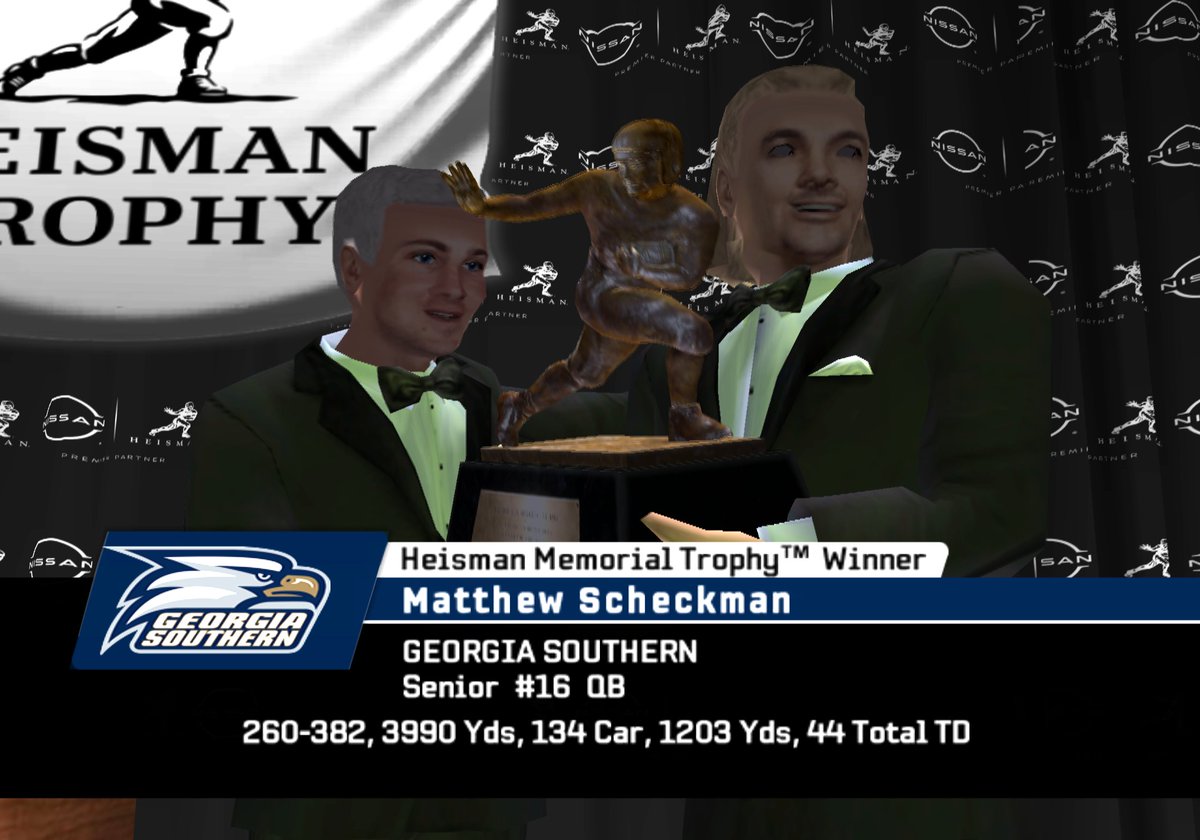 NCAA06NEXT's tweet photo. NCAA Next 24 V14.4 Update is out! This update adds over 200 new player faces to the game, as well as an updated Heisman ceremony. Uniform additions: Marshall, Georgia Tech, LA Tech, Samford. Updates: Iowa St, Missouri, NC State, Oregon, VT, Wake Forest. https://t.co/PFimA1M84B https://t.co/4CZNkX3vBG