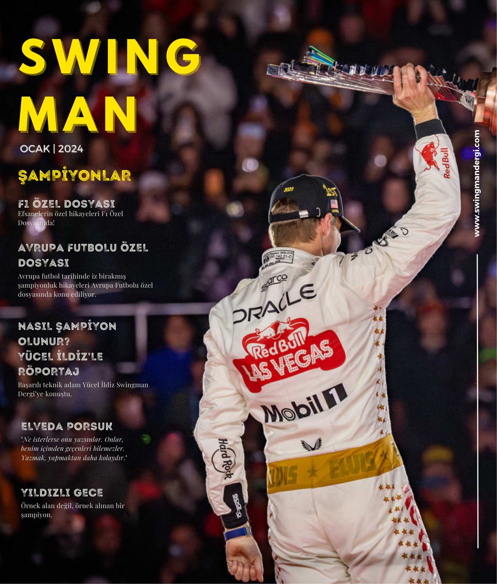 ⏰⏰⏰ Swingman Dergi'nin 'Şampiyonlar' temalı Ocak 2024 sayısı bu akşam saat 20.00'de yayında!!!