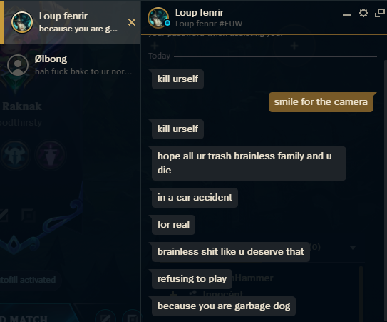 Karaknak's tweet photo. Hi @RiotSupportDACH, 
ich glaube die Screenshots reichen aus.
Nicht dass es etwas ändern wird...
GameID: 6747899765 https://t.co/LrF14OSrVr