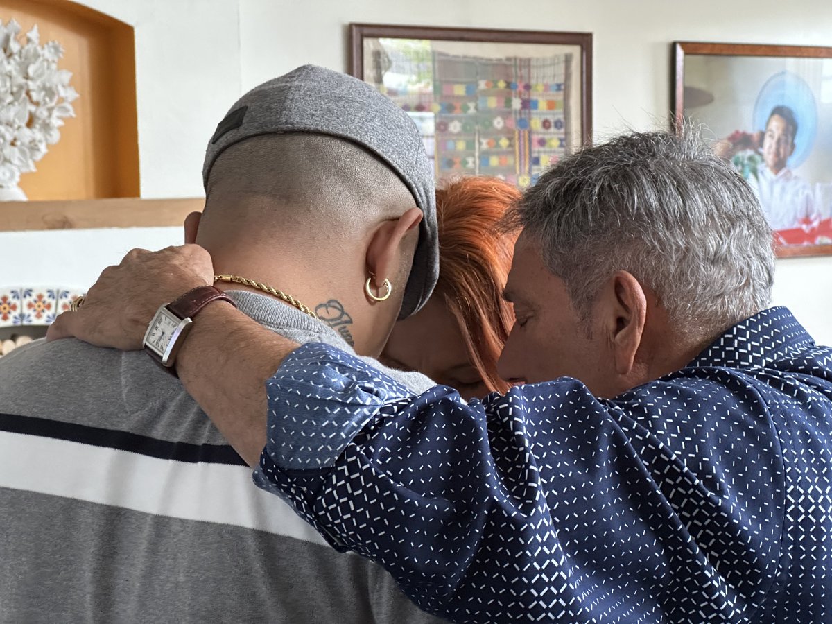 There is power when we lay on hands and pray!