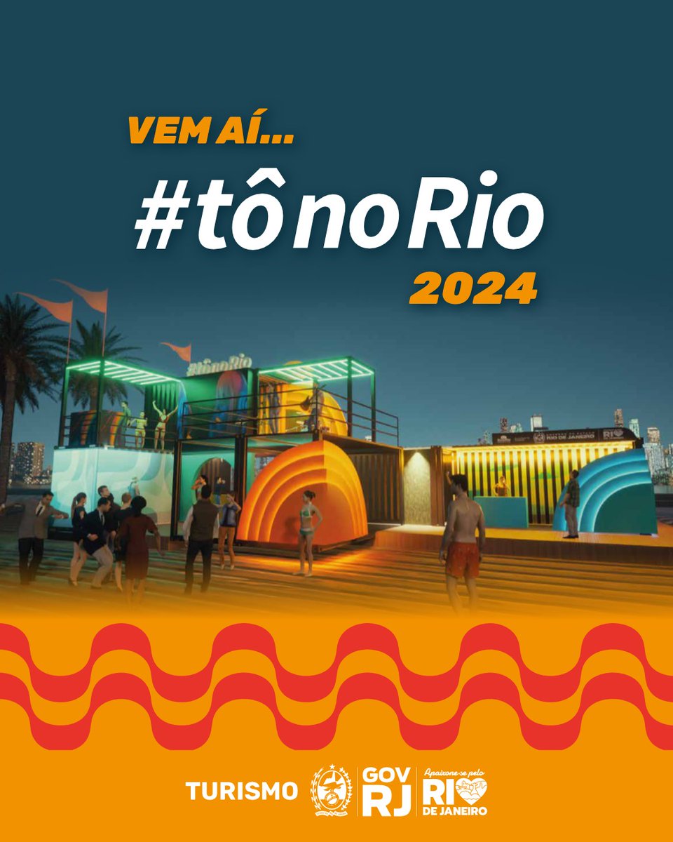 TurismoRJ's tweet photo. O projeto que vocês já conhecem e amam vai ganhar novo formato. Em breve, estaremos prontos para compartilhar mais informações sobre a próxima edição do Verão #tônoRio. Agora sim! Podemos dizer que iniciamos 2024 com o pé direito no turismo. Fiquem ligados!
#turisrio #turismorj https://t.co/zYiPYCnCAk