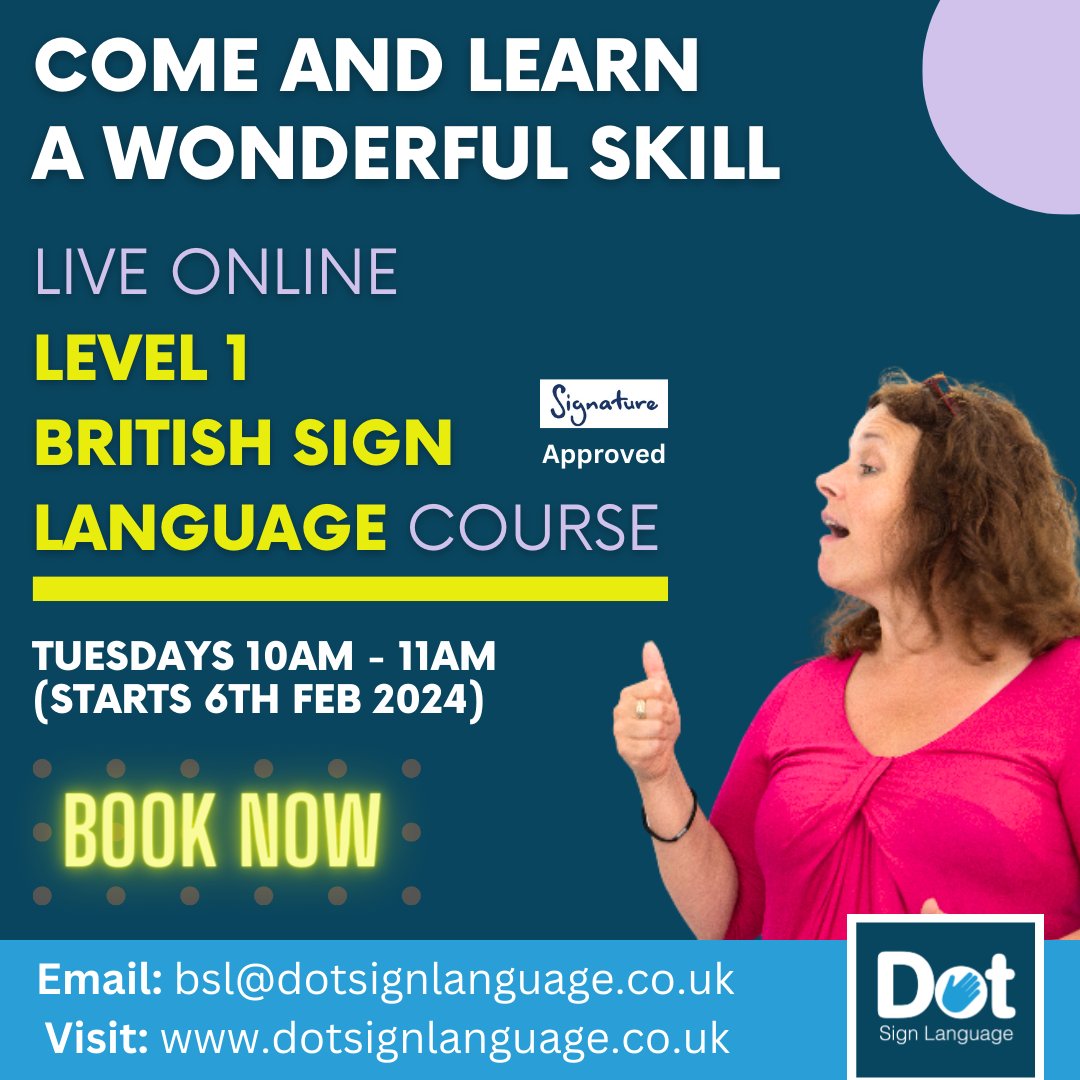 Dot Sign Language tweet media