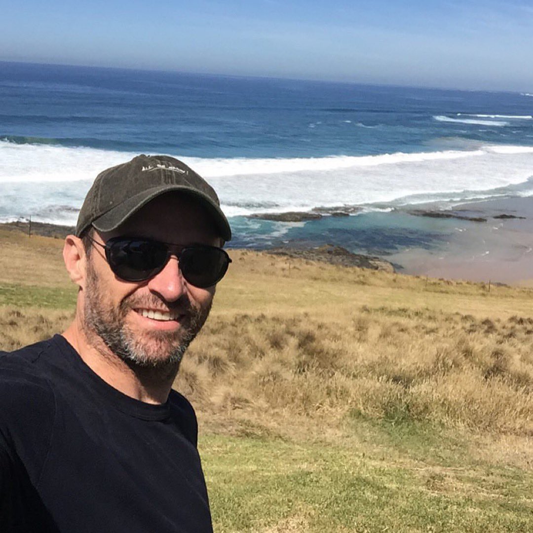 JackmansLanding's tweet photo. What a view we were treated to on this date back in 2016 💙☀️🌊
#thehughjackman #hughjackman #viewtodiefor
Posted @withregram • @RealHughJackman Just this one before I go .... #allbehappy https://t.co/dKgHrjxGeS