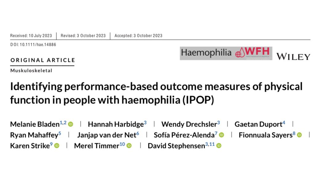 Haemophilia Journal tweet media