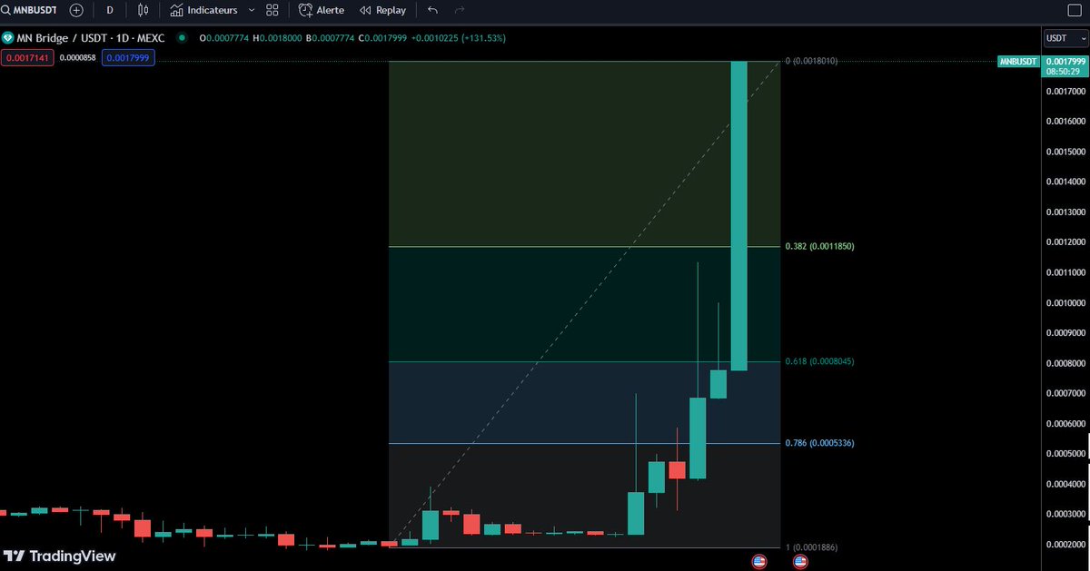 therealrealnot's tweet photo. LOOK AT THIS CHART ! I called this $MNB microcap 💎 on dec 30. It's now litteraly exploding !
👉1M Mcap / almost 3X since my CALL
👉Well known DEV / success projects
👉 16K TG members
👉BUY NOW / CRY LATER 

✅FOLLOW ME TO CATCH MY NEXT CALLS✅
#BTC #crypto #altseason https://t.co/lxeJEgPlMi