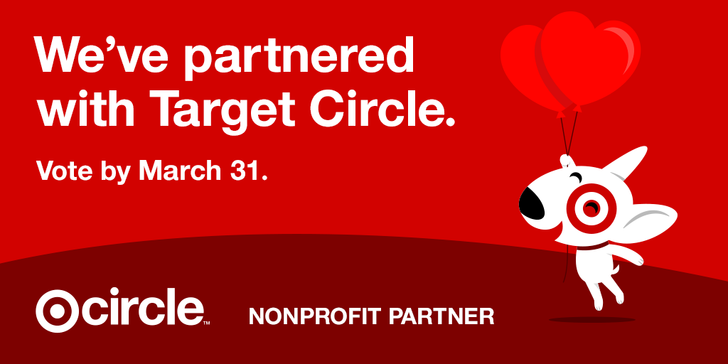 We’re participating in the Target Circle program! You can vote for us and help direct Target’s giving to benefit our nonprofit. For full program details and restrictions visit Target Circle: target.com/circle
#vote #communitylove #targetcircle #nonprofitsupport