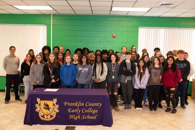 The results of our 14th Annual Biotech Challenge are in! This event introduces students to professional scientists and tasks them with a challenge involving enzymes and technology. They then make videos to summarize their results. Congrats to the winners! fcschools.net/about/news-rel…