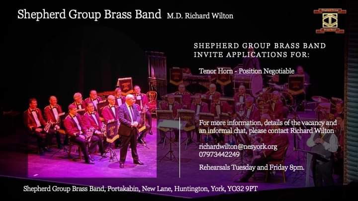 Shepherd Brass Band tweet media